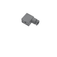 MENCOM SOLENOID VALVE CONNECTOR&lt;BR&gt;FORM B IND 2+G PG9 CG FW 250VAC (GY)